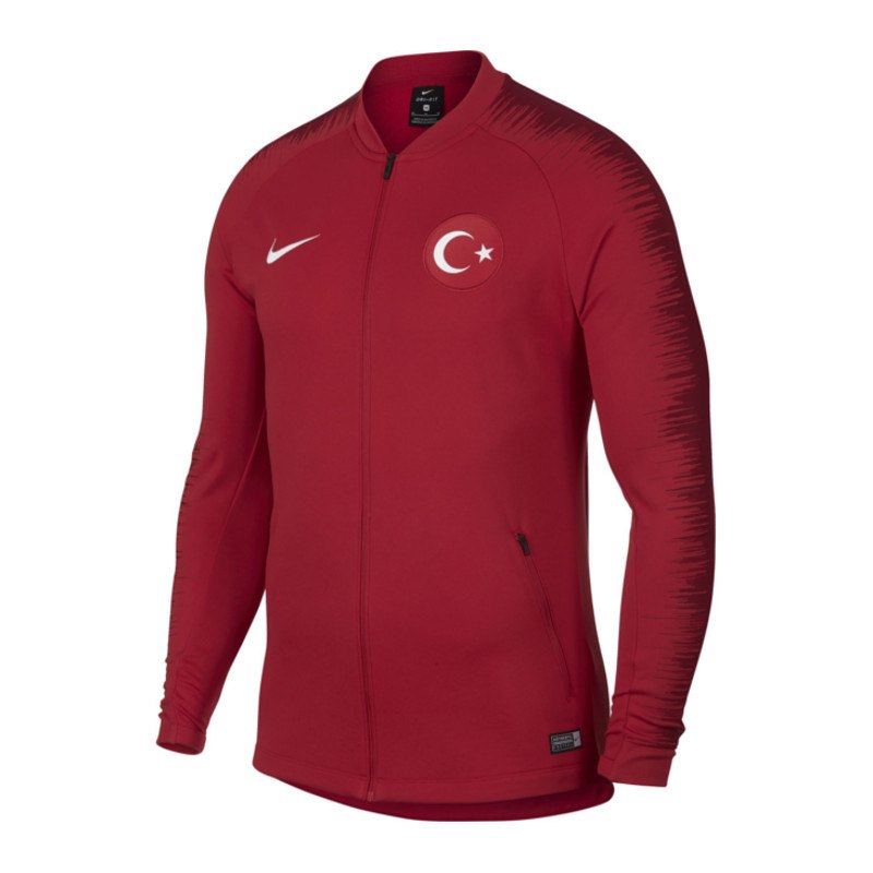 Nike Türkei Anthem Football Jacket Jacke Rot F657 ...