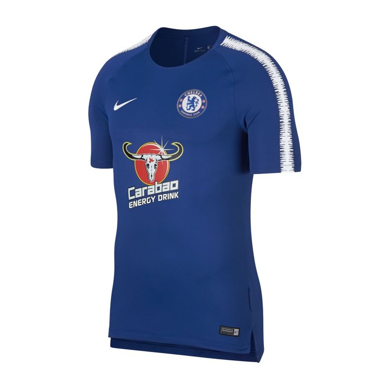 Nike FC Chelsea London Breathe Squad T-Shirt F496 ...