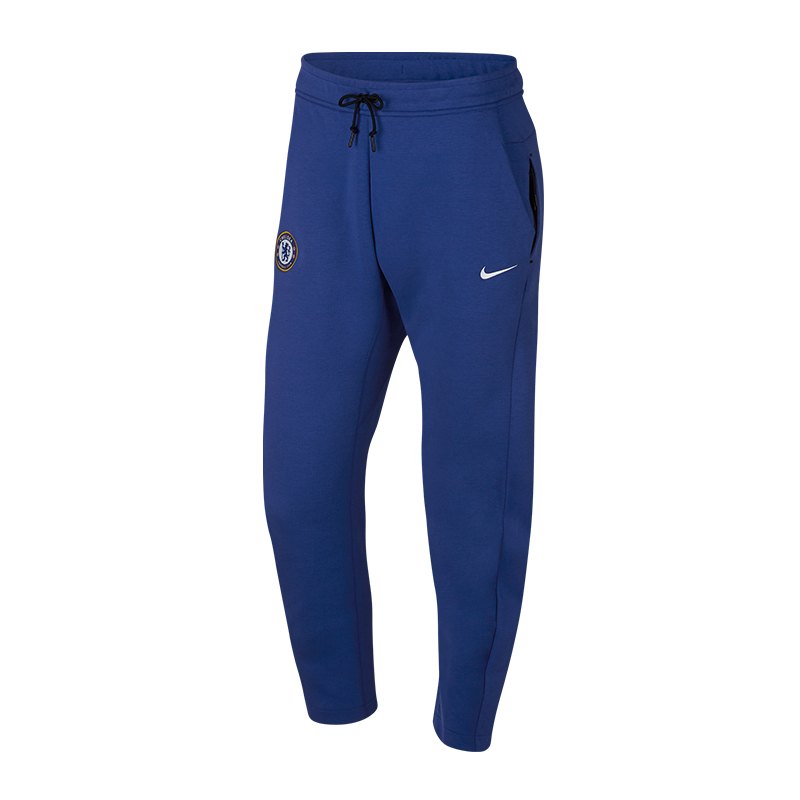 Nike FC Chelsea London Tech Fleece Pant Blau F495 ...