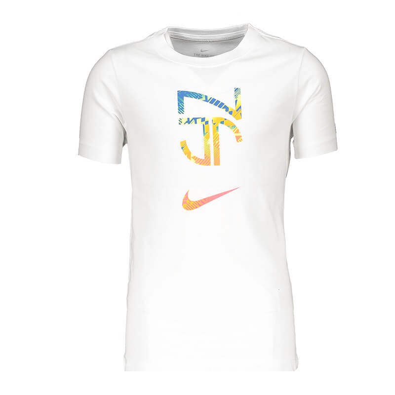 Nike Neymar Jr. Hero Tee T-Shirt Kids Weiss F100 weiss