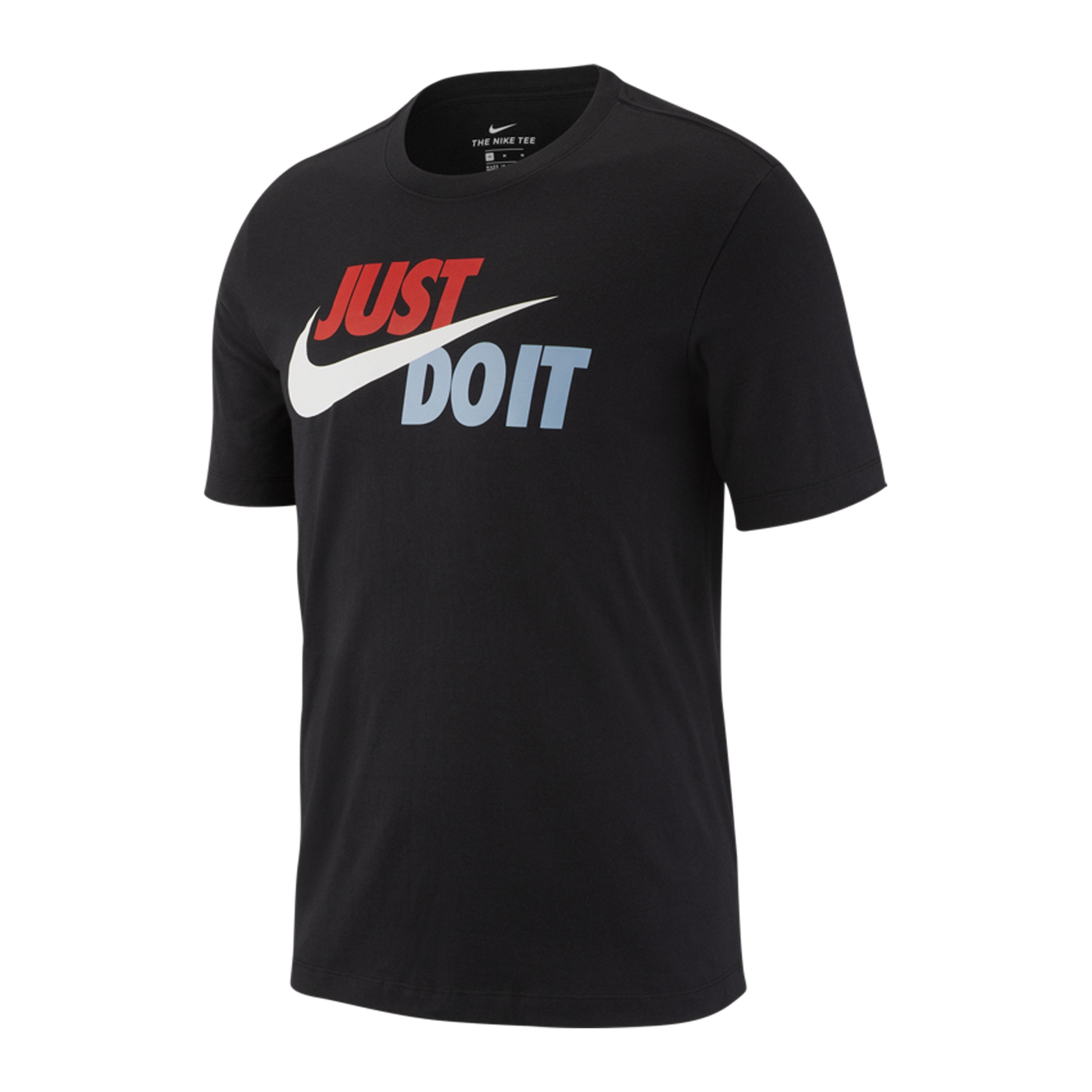 Nike Just Do It Swoosh T-Shirt Schwarz F010 schwarz
