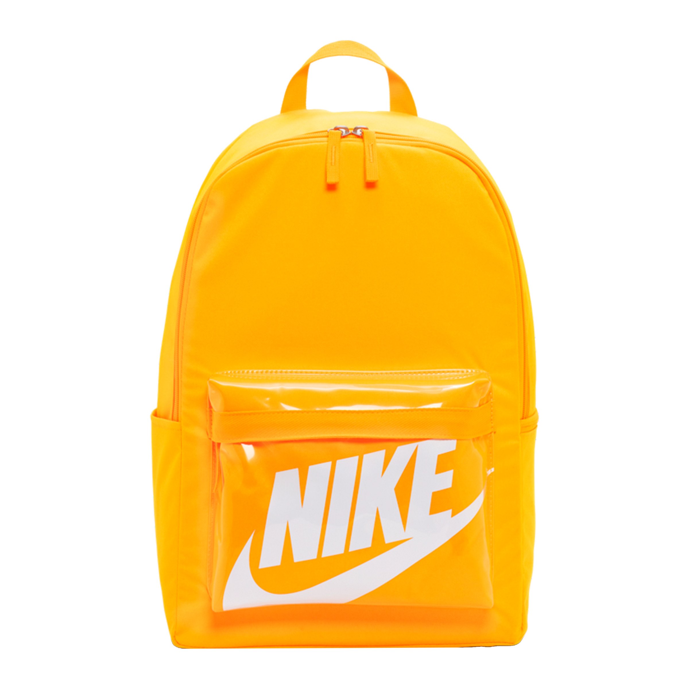 bright orange nike backpack