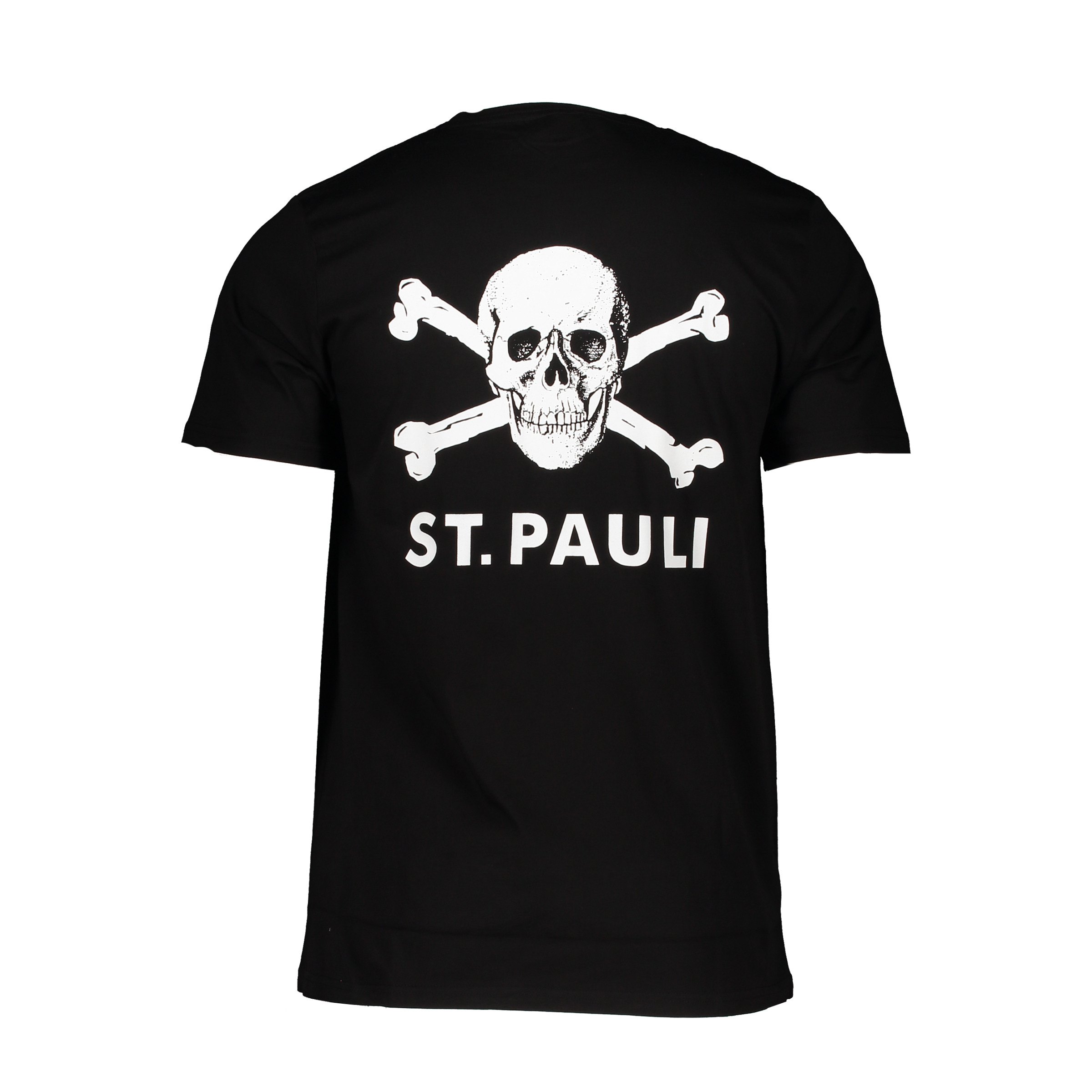 Fc St Pauli Totenkopf Ii T Shirt Schwarz Schwarz