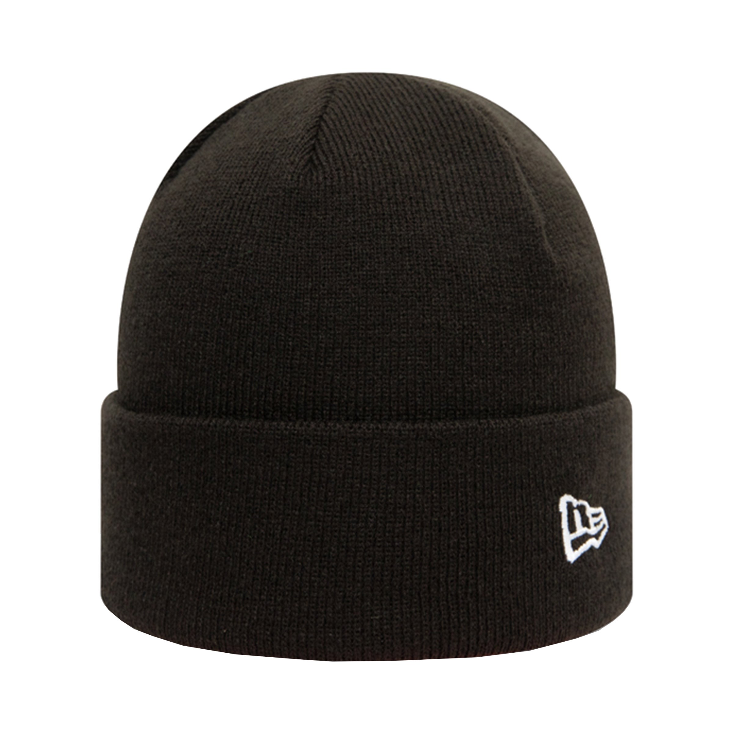 New Era Pop Cuff Knit Short Cap Schwarz FBLK schwarz