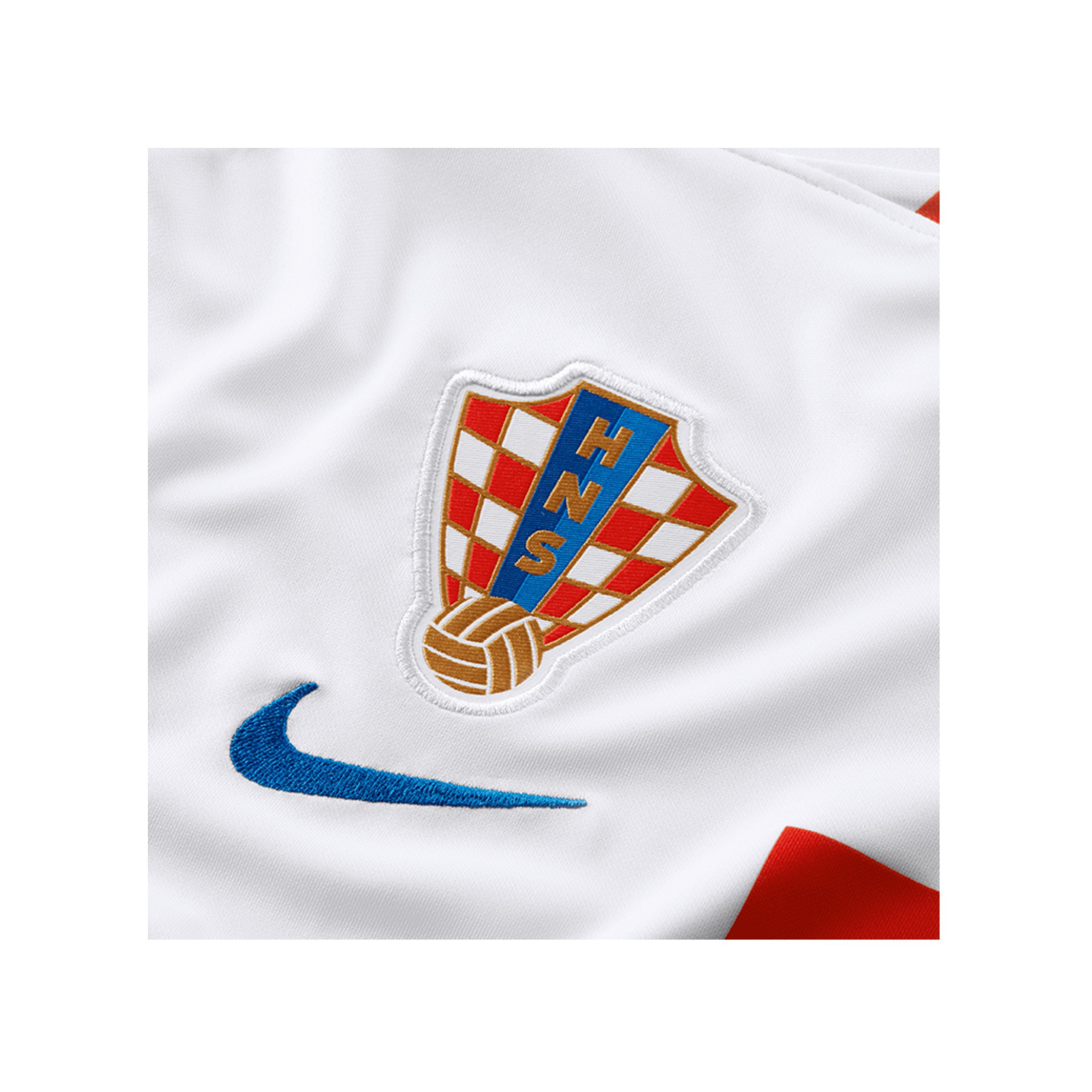 Nike Kroatien Trikot Home Wm 2022 Kids Weiss F100 Weiss