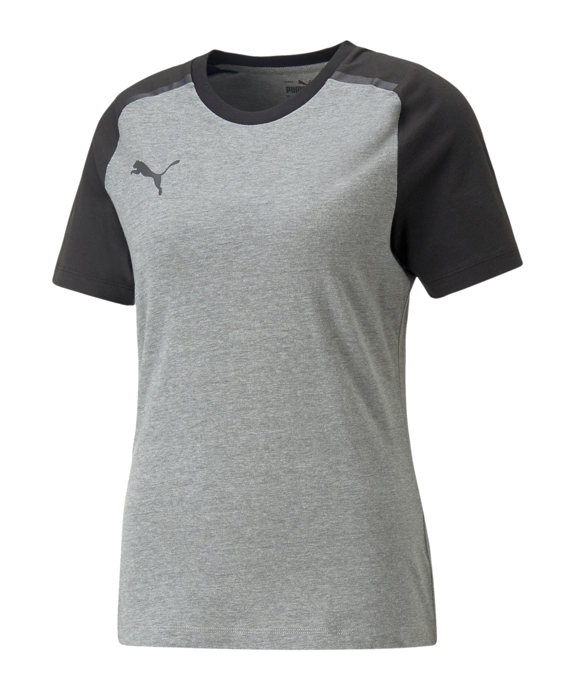 PUMA teamCUP Casuals T-Shirt Damen F013 Grau grau