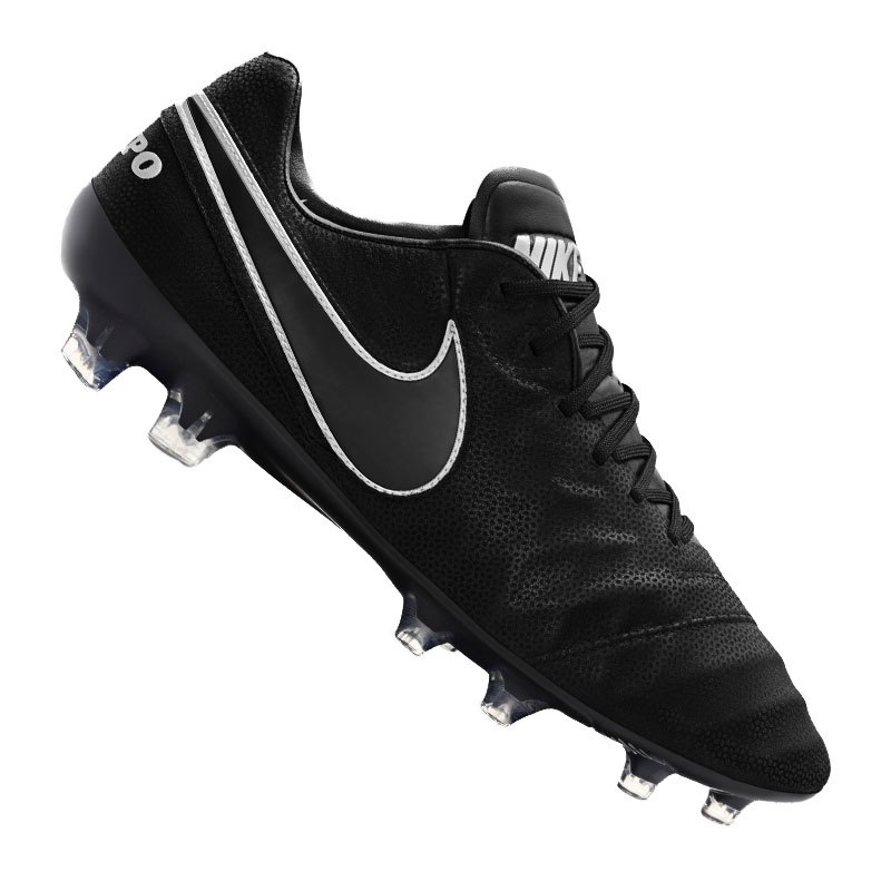 Nike Fußballschuhe Tiempo Legend VI TC FG Schwarz | Tech Craft | Leder