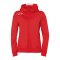 Kempa Player Kapuzenjacke Damen Rot Weiss F03 | - rot