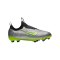 Nike Jr Air Zoom Mercurial Vapor XV Academy MG XXV - silber