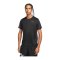 Nike Dri-FIT Miler T-Shirt Schwarz Silber F010 - schwarz