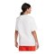 Nike T-Shirt Damen Weiss F100 - weiss