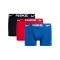 Nike Dri-FIT Trunk Boxershort 3er Pack Blau Rot - blau