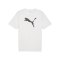 PUMA teamRISE Logo Trainingshirt Weiss F04 - weiss