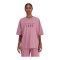 New Balance Iconic Collegiate Jersey Oversize - rosa