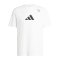 adidas Football Category Logo T-Shirt Weiss - weiss