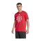 adidas Manchester United DNA T-Shirt Rot - rot