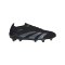 adidas Predator Elite FG Dark Spark Schwarz Grau - schwarz