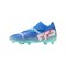 PUMA FUTURE 7 Pro FG/AG Formula Jr Kids Blau Weiss - blau