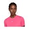 Nike Essential SLM Crop T-Shirt Damen Pink F629 - rosa